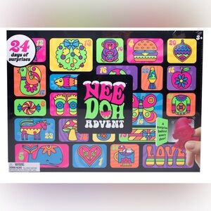 Schylling NeeDoh Advent Calendar 24 Days of Surprise Mini Squish Sensory Toys